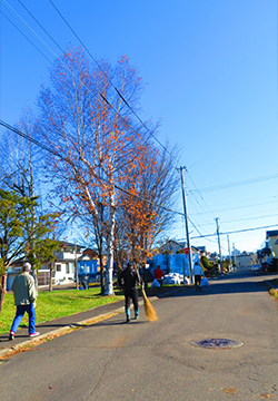 11月12日　町内会公園清掃